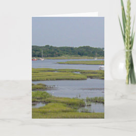 Boats in het meer kaart