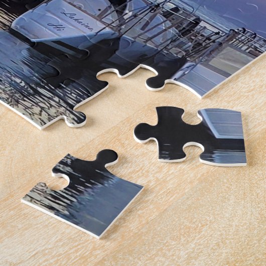 Boats in Lahaina Harbour Maui Legpuzzel (Zijkant)