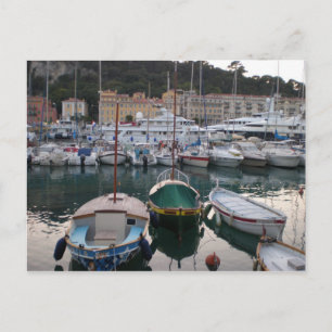 Boats in Nice Briefkaart