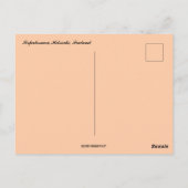 Boats in Sirpalesaari Helsinki Finland Briefkaart (Achterkant)