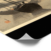 Boats in the Mist door Seitei Watanabe 1851-1918 Poster (Hoek)