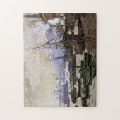 Boats in the Pool of London Monet Fine Art Legpuzzel (Verticaal)