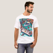 Boats, Jetskis, Music and party T-shirt (Voorkant volledig)