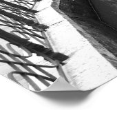 Boats langs een kanaal in de Italiaanse stad Venet Poster (Hoek)