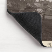 Boats met rijst op de Thanlwin Muismat (Hoek)