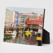 Boats Moored | Portland, Maine Fotoplaat (Zijkant)