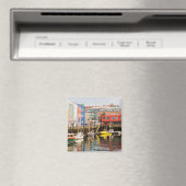 Boats Moored | Portland, Maine Magneet (Insitu (Vaatwasser))