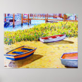 Boats of Beaufort Poster (Voorkant)