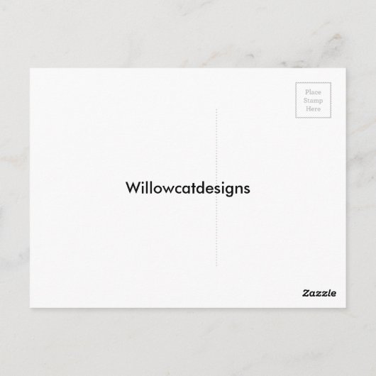 Boats op Briefkaart voor het verzamelen van rijstp (Achterkant)