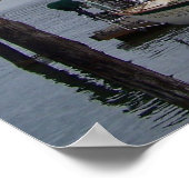 Boats op de baai poster (Hoek)