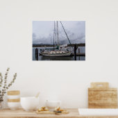 Boats op de baai poster (Keuken)