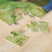 Boats op het Somerset-kanaal Legpuzzel (Zijkant)