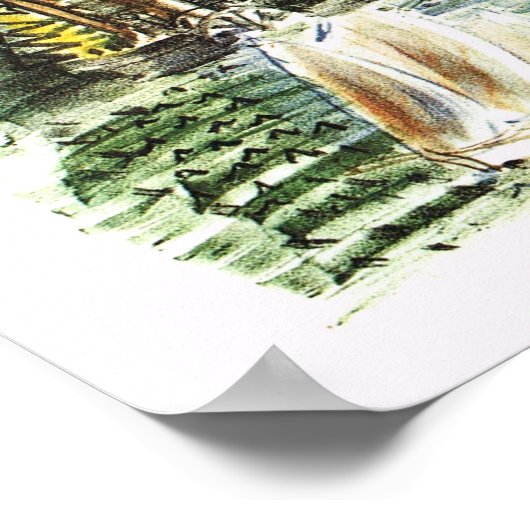 "Boats" Raoul Dufy Poster (Hoek)