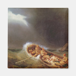 Boats van Dieppe die terugkeren van Gevist Magneet