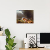 Boats van Dieppe die terugkeren van Gevist Poster (Thuiskantoor)