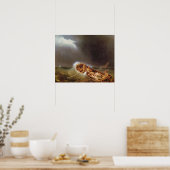 Boats van Dieppe die terugkeren van Gevist Poster (Keuken)