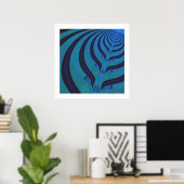 Boat's Wake Poster (Thuiskantoor)