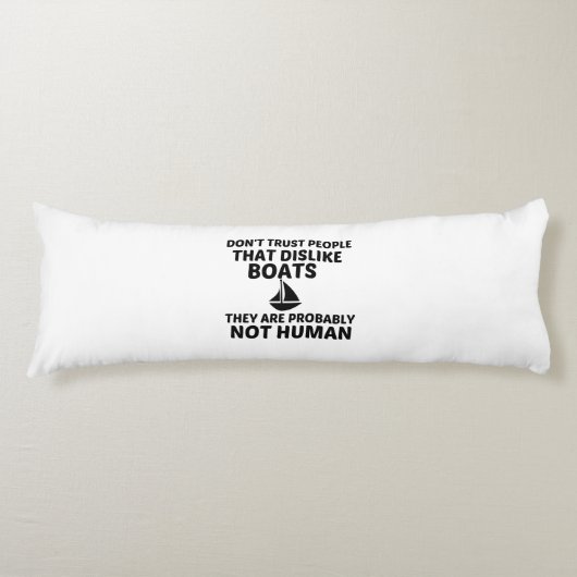 BOATS ZIEN NIET MENSELIJK LICHAAMSKUSSEN (Voorkant)