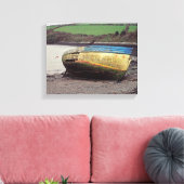 Boatwrak Canvas Afdruk (Insitu (Woonkamer))