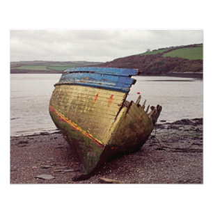 Boatwrak Foto Afdruk
