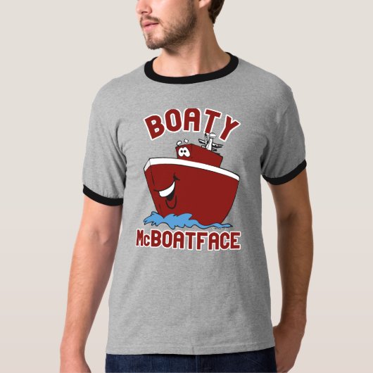 Boaty McBoatface T-shirt (Voorkant)