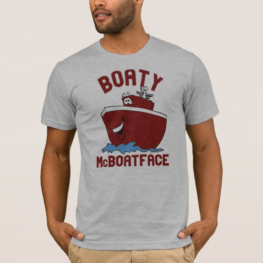 Boaty McBoatface T-shirt (Voorkant)
