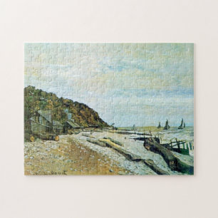 Boatyard nabar Honfleur Monet Fine Art Legpuzzel