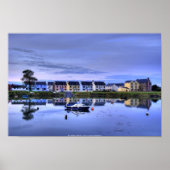 Boatyard Reflections Poster (Voorkant)