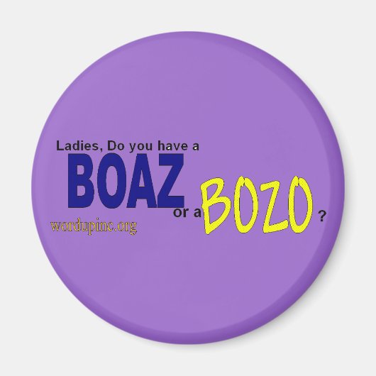 Boaz Magnet (Voorkant)