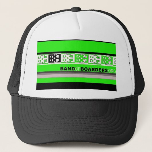 Bob band green trucker pet (Voorkant)
