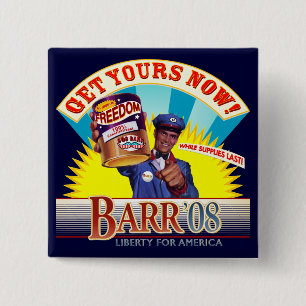 Bob Barr voor President Button