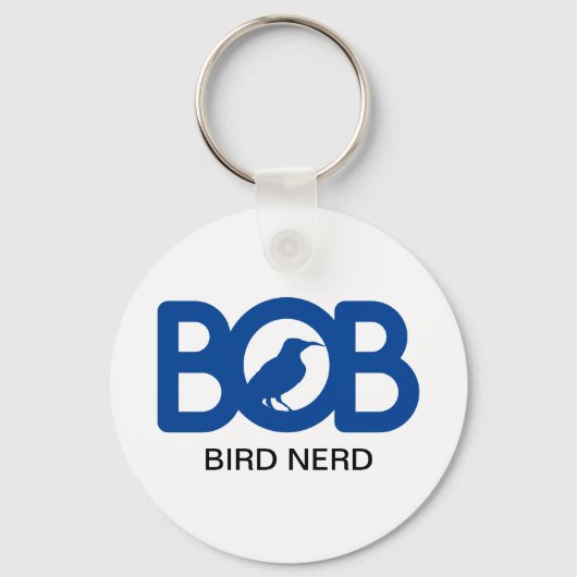 Bob Bird Nerd Sleutelhanger (Voorkant)