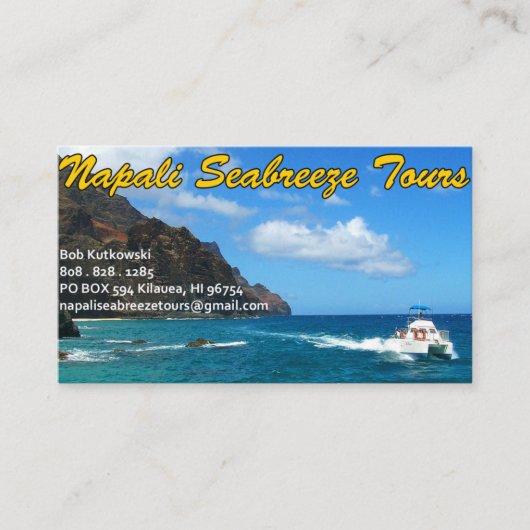 Bob Biz Card Visitekaartje (Voorkant)