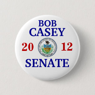 Bob Casey Jr VOOR SENATE Ronde Button 5,7 Cm