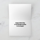 Bob Cat - Cat Nappin' Vaderdag Kaart (Binnen)