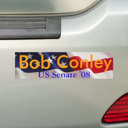Bob Conley voor de Amerikaanse Senaat 2008 Bumpersticker (Op auto)