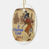 Bob Crachit en Tiny Tim Keramisch Ornament (Links)