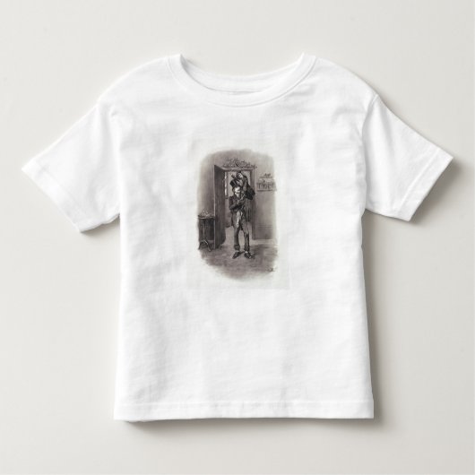 Bob Cratchit en Tiny Tim uit 'Charles Dickens: Kinder Shirts (Voorkant)