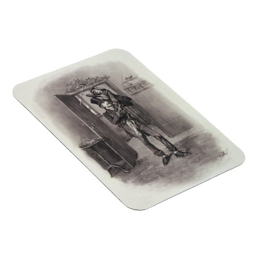Bob Cratchit en Tiny Tim uit 'Charles Dickens: Magneet (Rechterzijde)