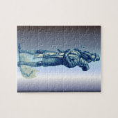 Bob Cratchit Holding Tiny Tim KerstCarol Legpuzzel (Horizontaal)