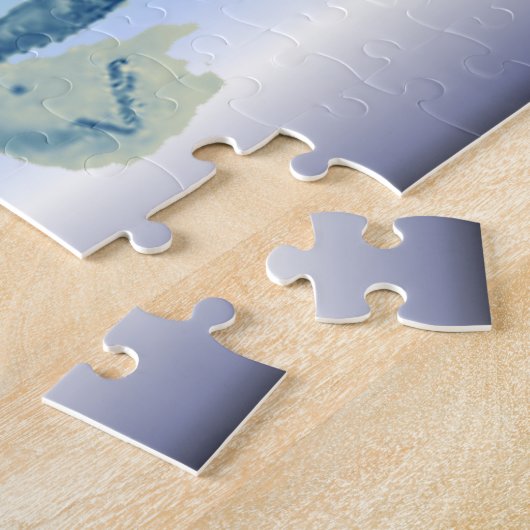 Bob Cratchit Holding Tiny Tim KerstCarol Legpuzzel (Zijkant)