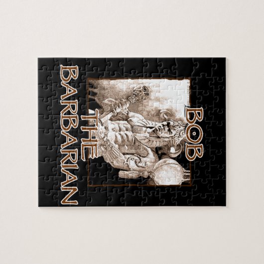 Bob, de Barbarian Legpuzzel (Horizontaal)