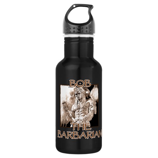 Bob, de Barbarian Waterfles (Voorkant)
