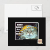 Bob de Bouwer is ziek Briefkaart (Voorkant / Achterkant)