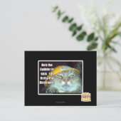 Bob de Bouwer is ziek Briefkaart (Staand voorkant)