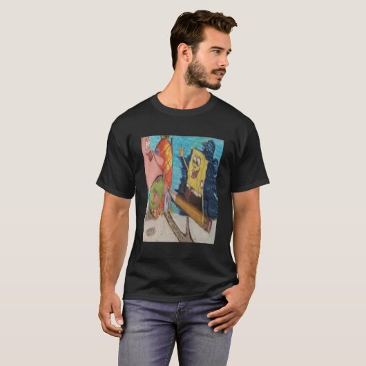 bob de spons t-shirt (Voorkant volledig)