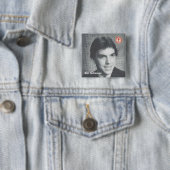 Bob Defrances Vierkante Button 5,1 Cm (In situ)