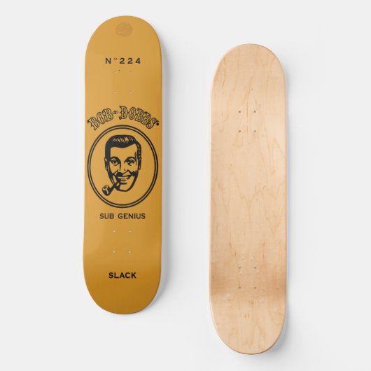 Bob Dobbs Slack Persoonlijk Skateboard (Voorkant)
