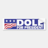 Bob Dole 1996 voor President Bumpersticker (Voorkant)