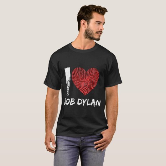 Bob Dylan T-shirt (Voorkant volledig)